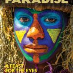 Boy with painted face