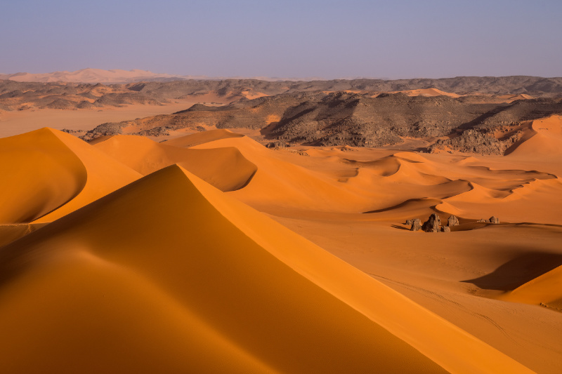 sand dunes